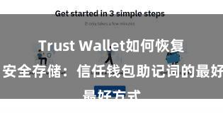 Trust Wallet如何恢复钱包 安全存储：信任钱包助记词的最好方式